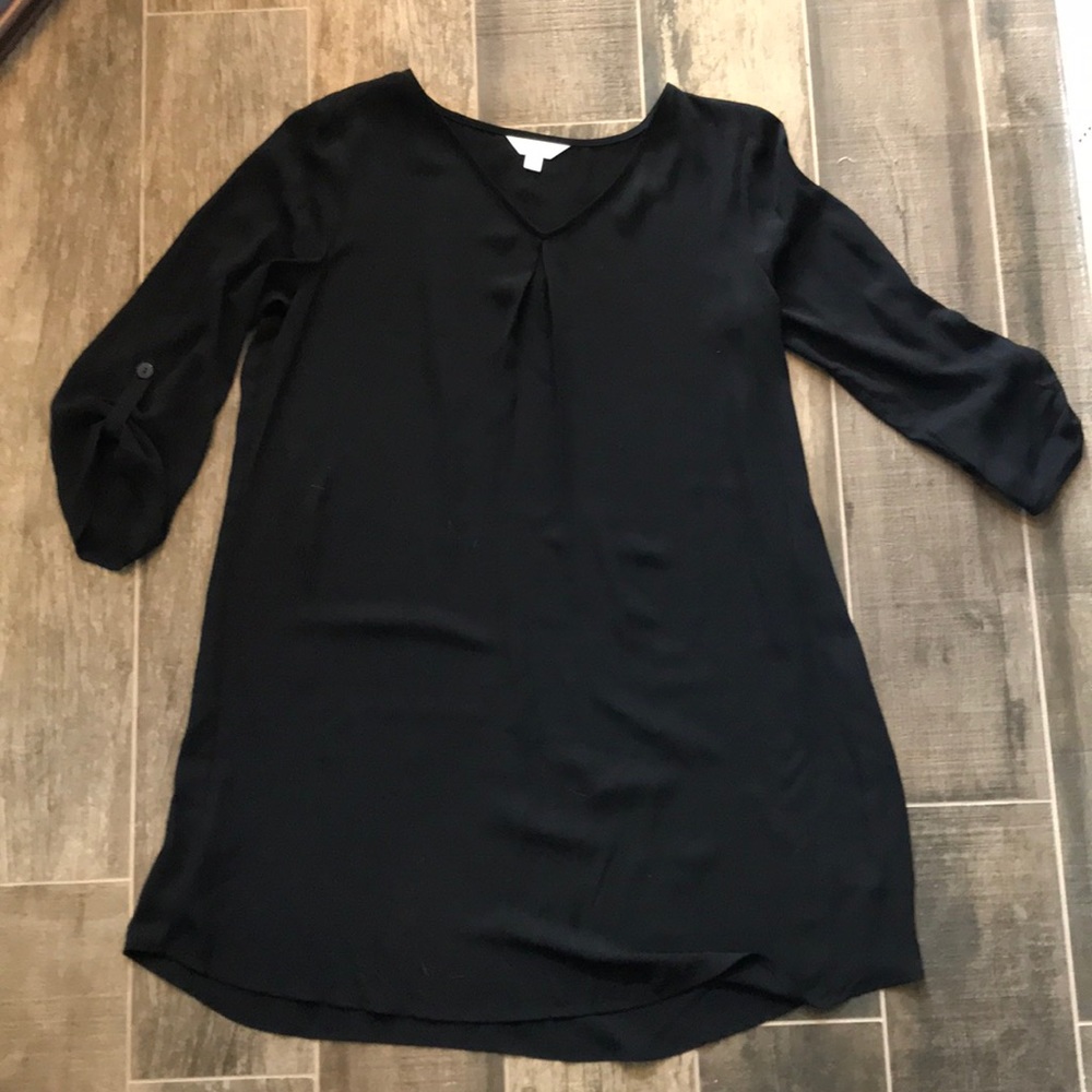 XL Mid-thigh black dress